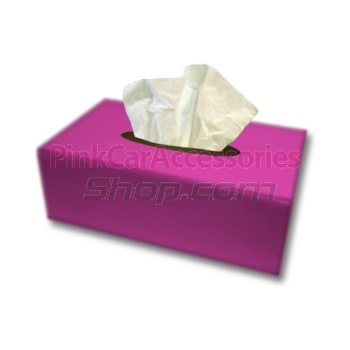 Hot Pink Tissue Box Cover